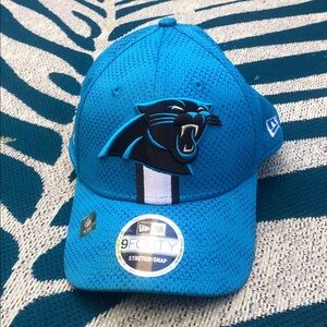 New Era Teal Carolina Panthers Stretch-Snap Cap